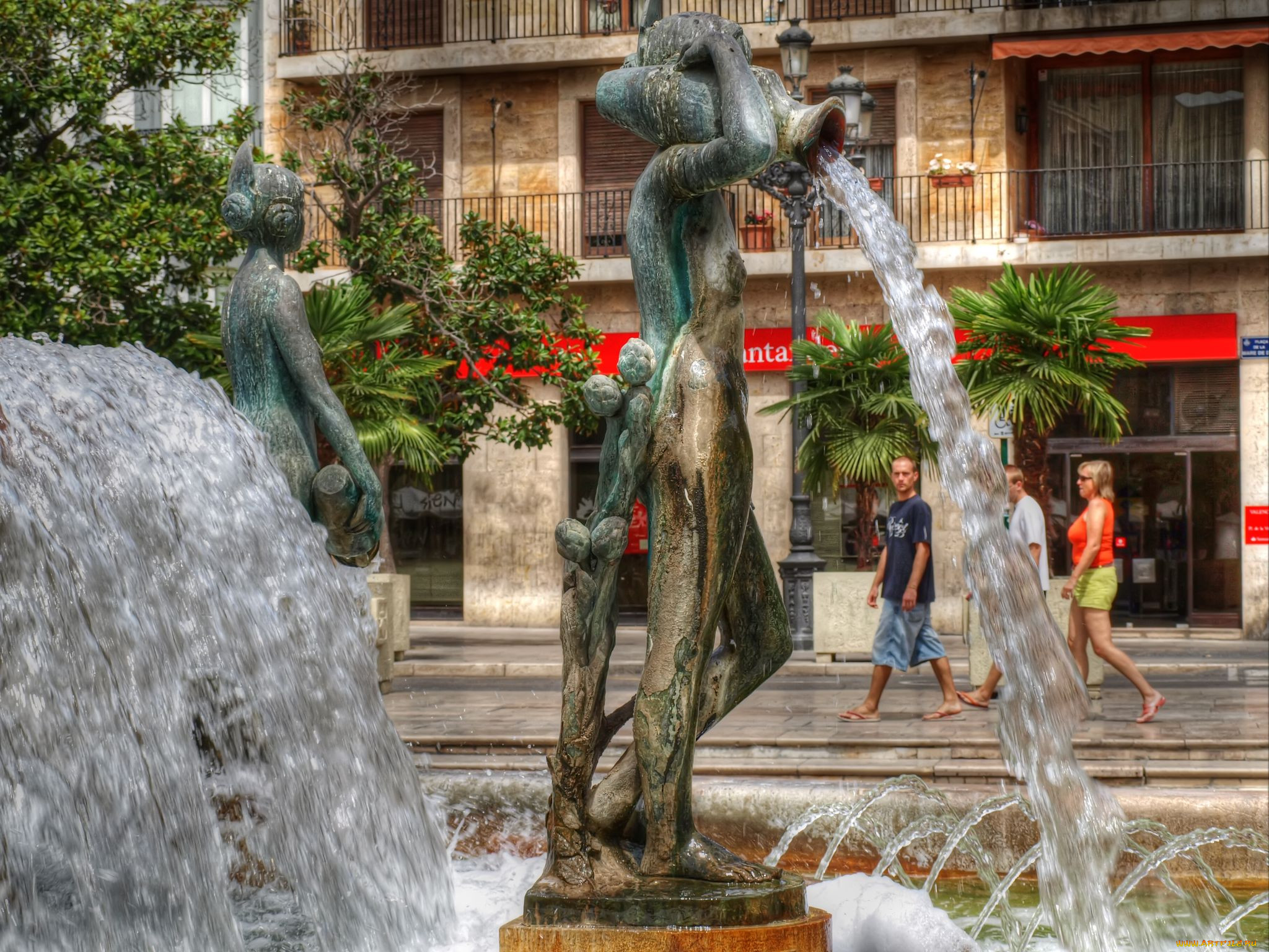 plaza, de, la, virgen, valencia, , 